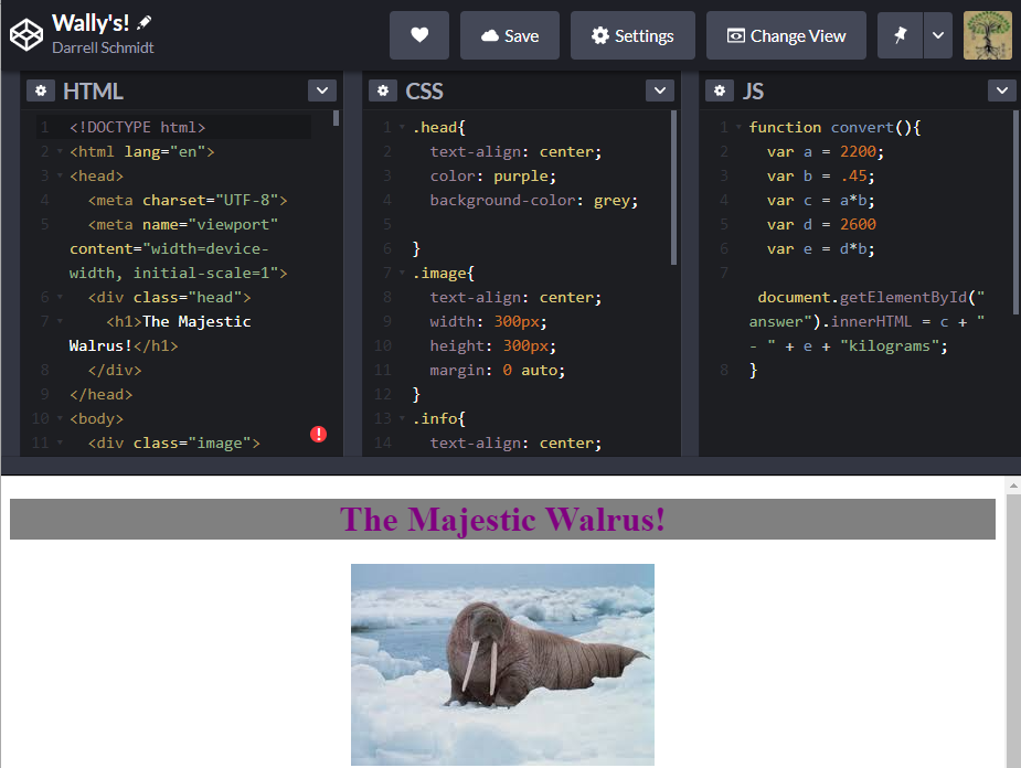 Html,CSS, and Javascript